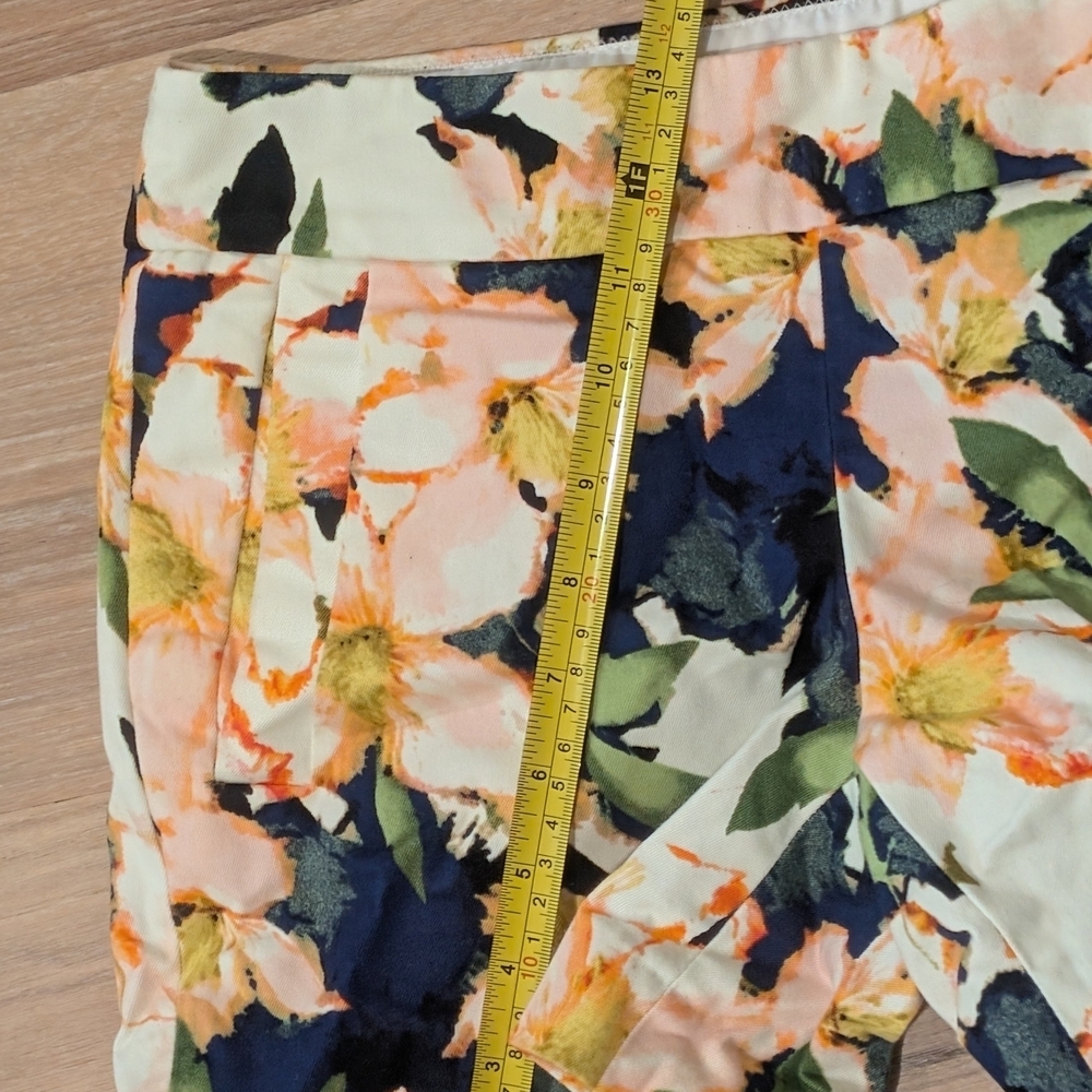 J. Crew Yellow and White Floral Shorts - Picture 6 of 6